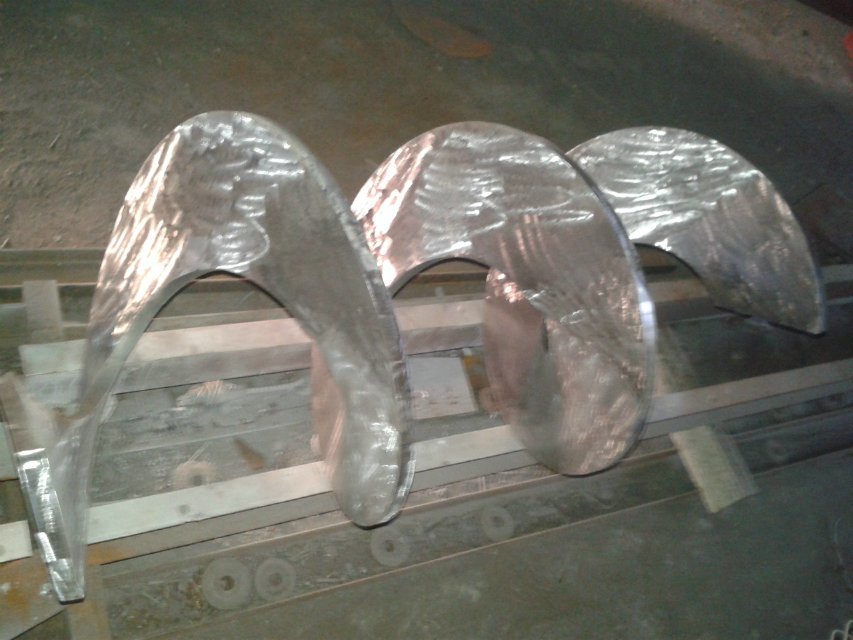 锰钢螺旋叶片